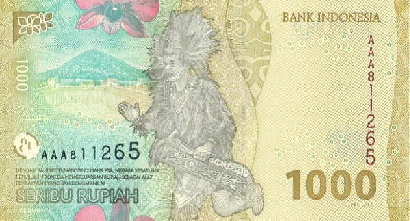 PN162 Indonesia - 1000 Rupiah Year 2022